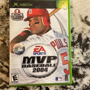 Xbox baseball 2004 game